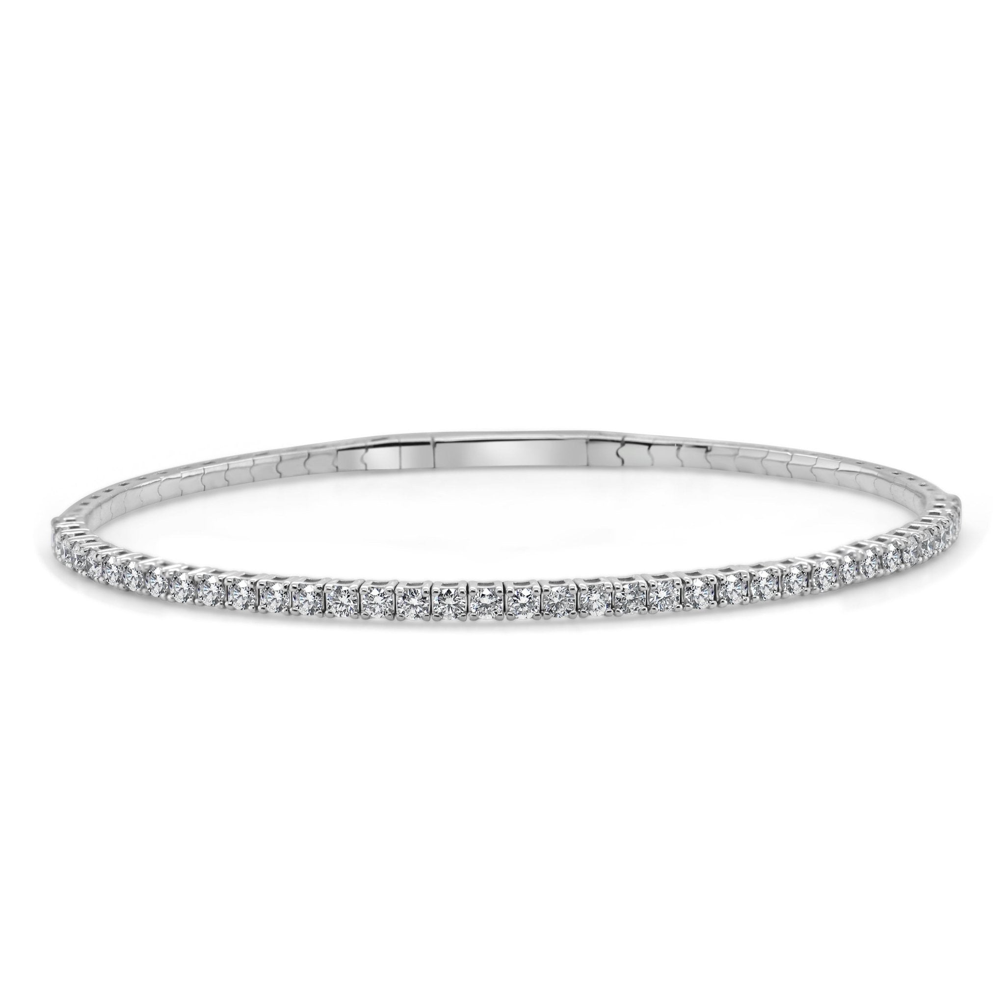Diamond Flexible Bangle