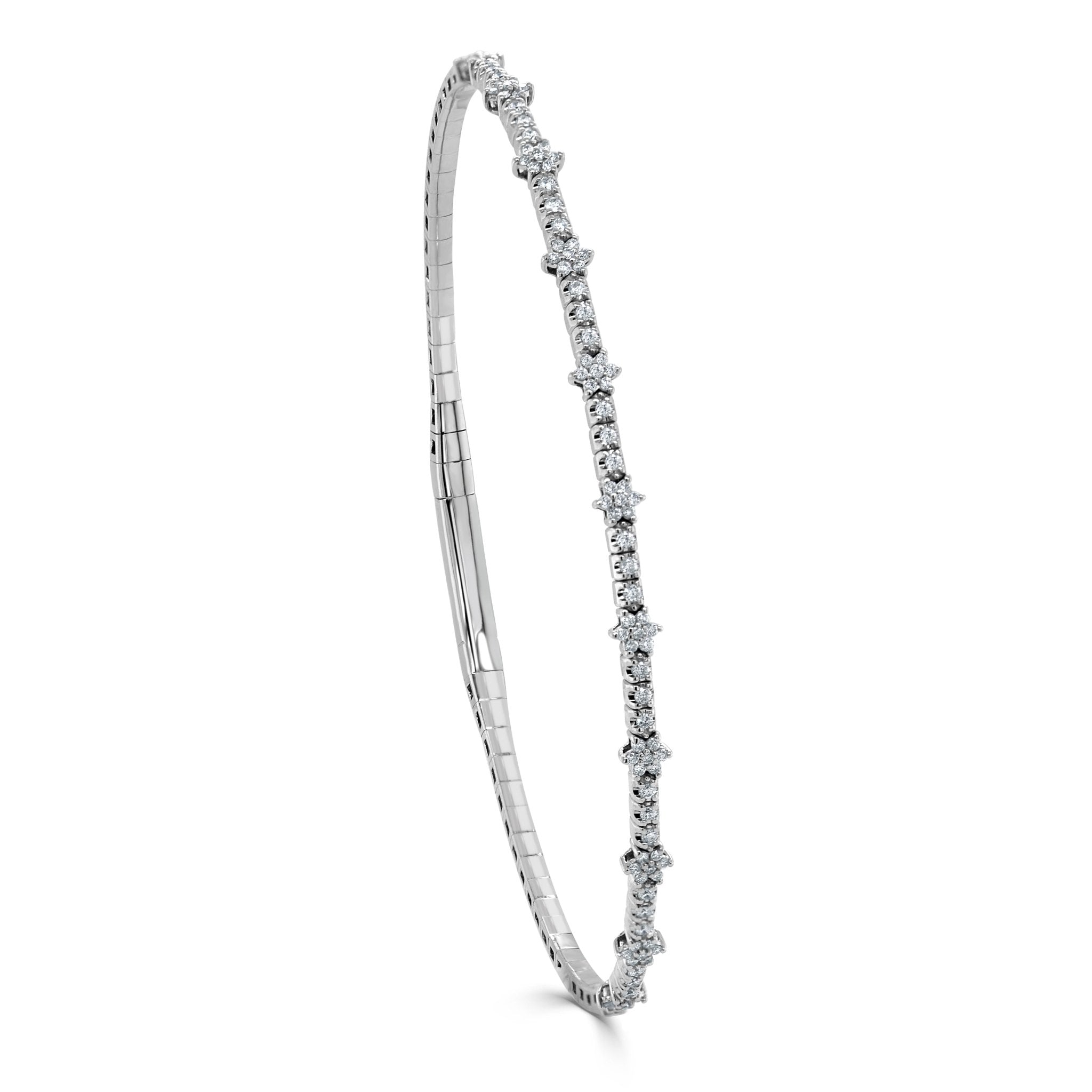 Diamond Flexible Bangle