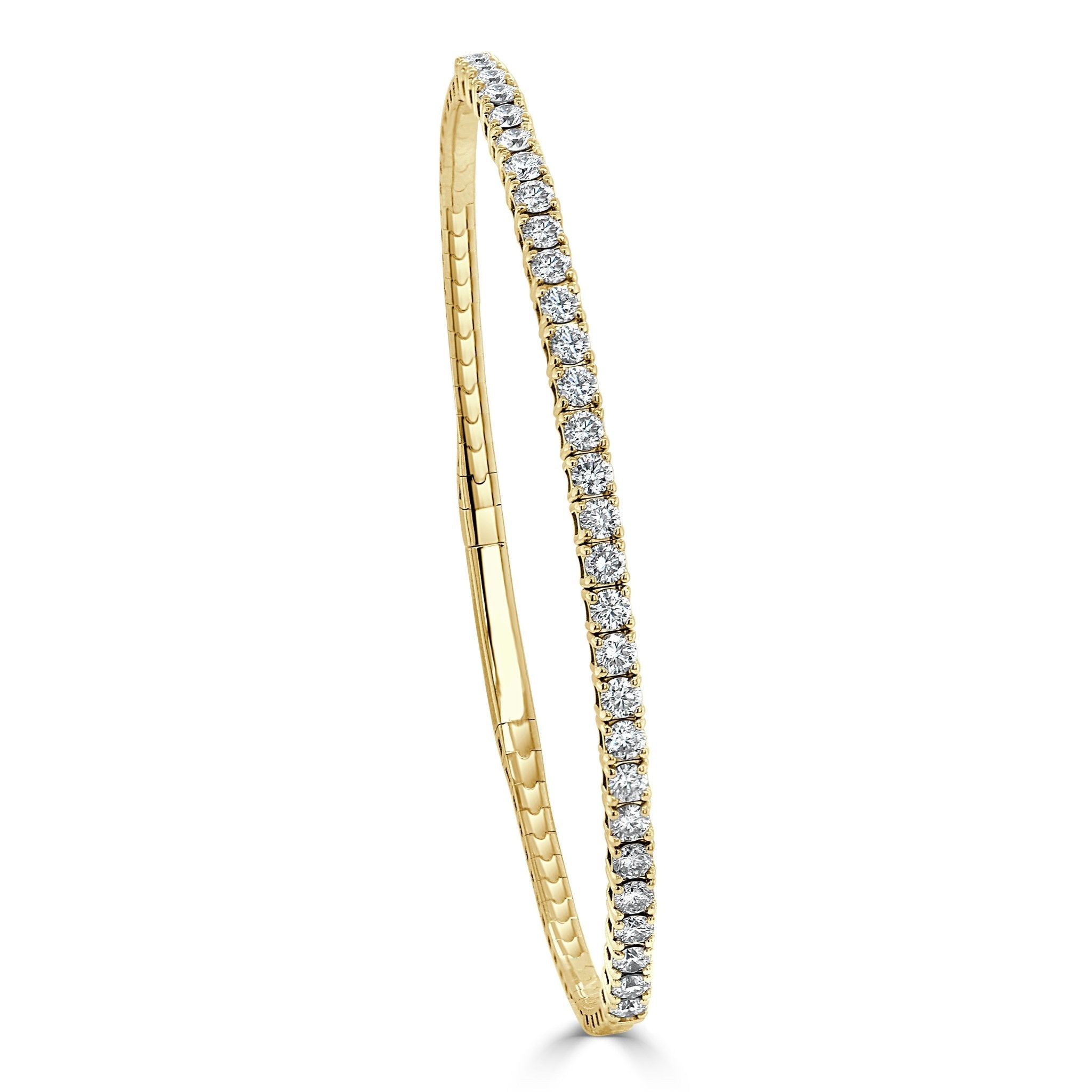 Diamond Flexible Bangle