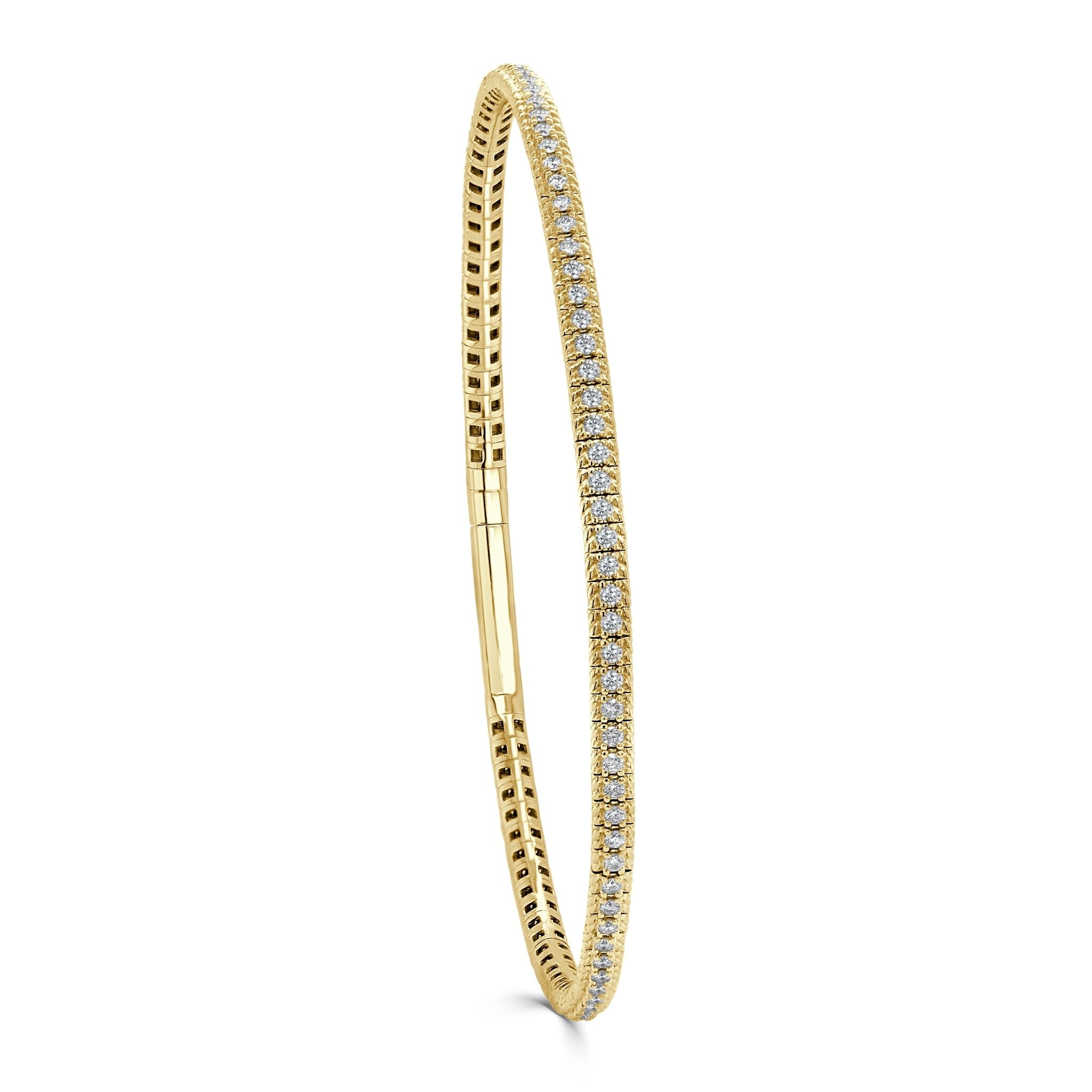 Diamond Flexible Bangle