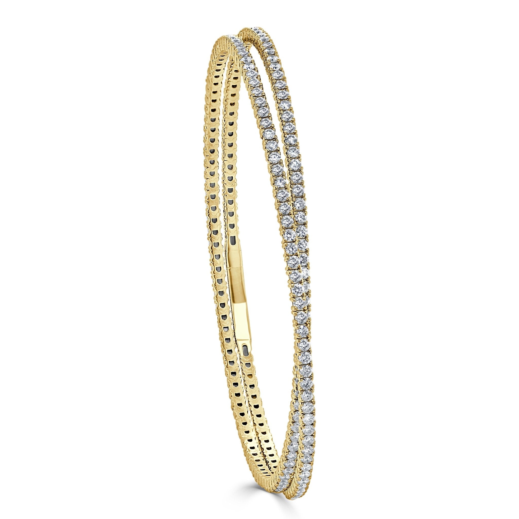 Diamond Flexible Bangle