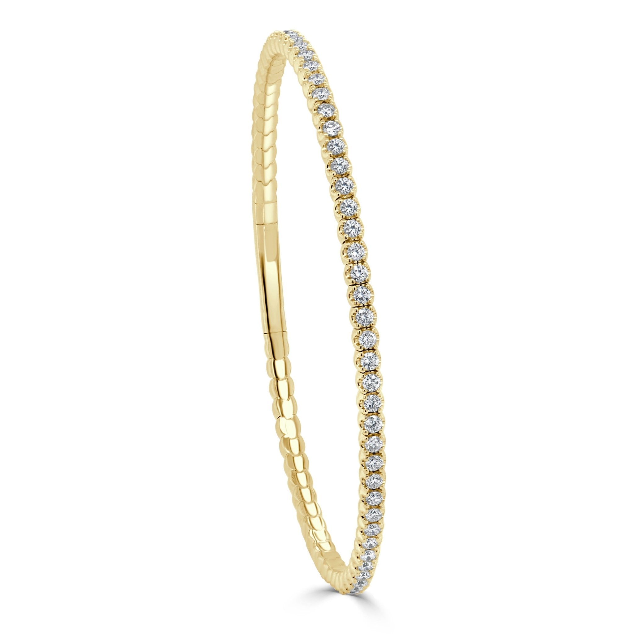 Diamond Flexible Bangle