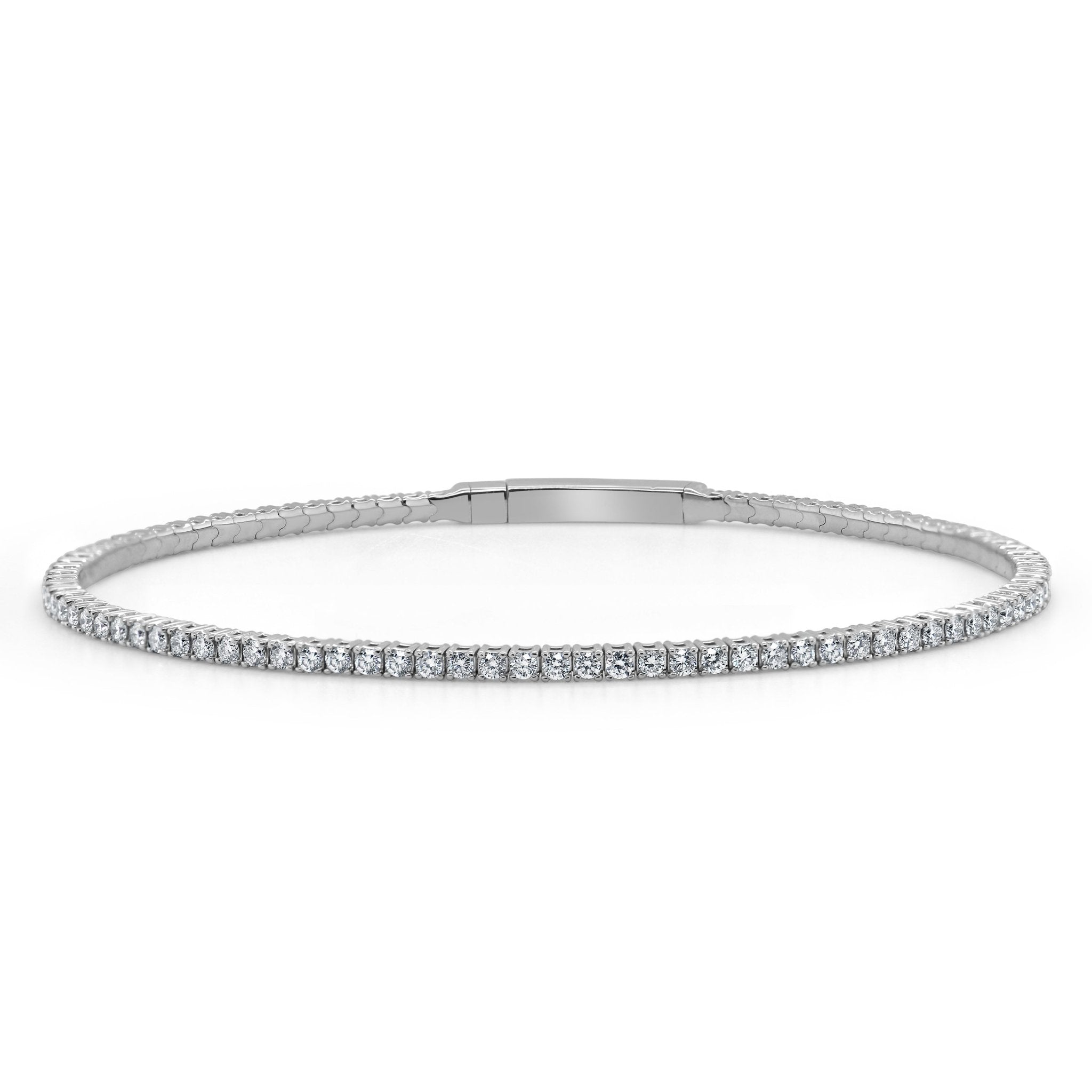 Diamond Flexible Bangle