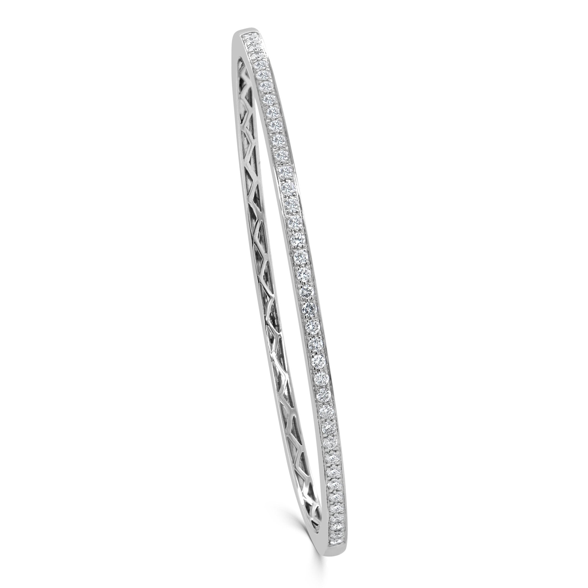 Diamond Halfway - Around Bangle