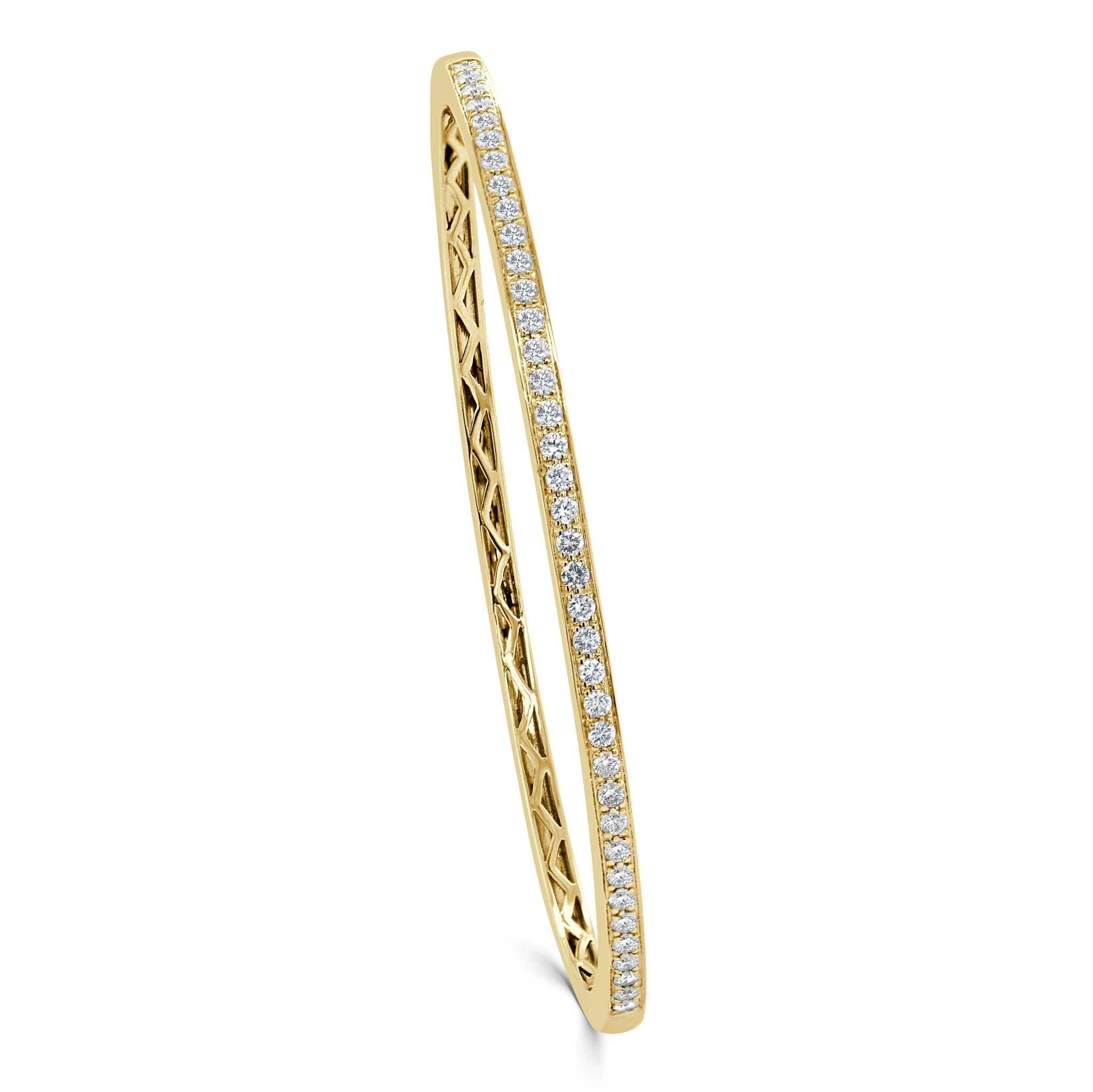 Diamond Halfway - Around Bangle