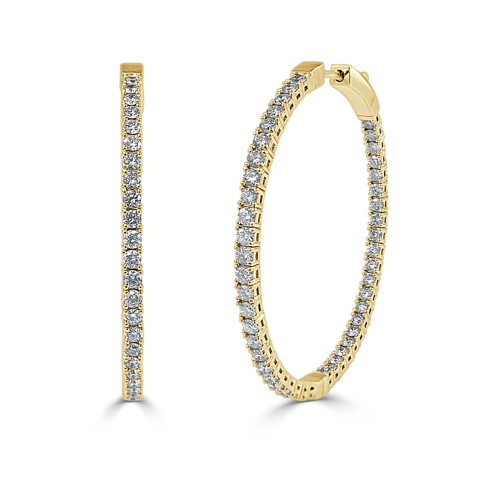 Diamond Hoops 1.5''