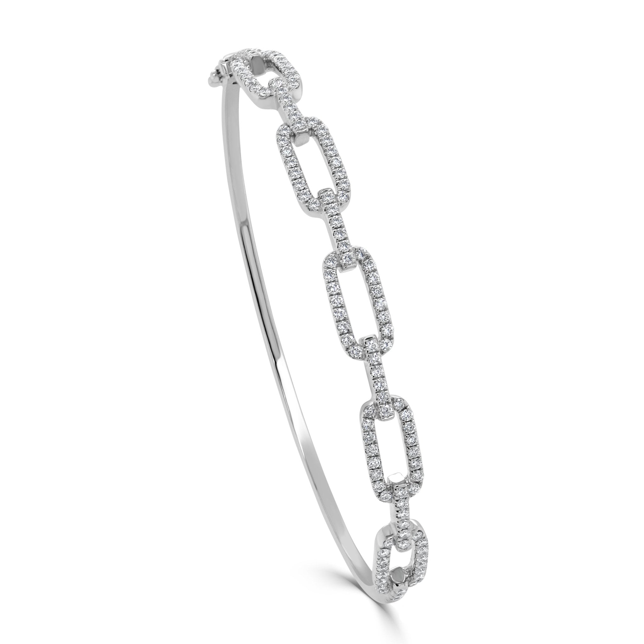 Diamond Link Bangle