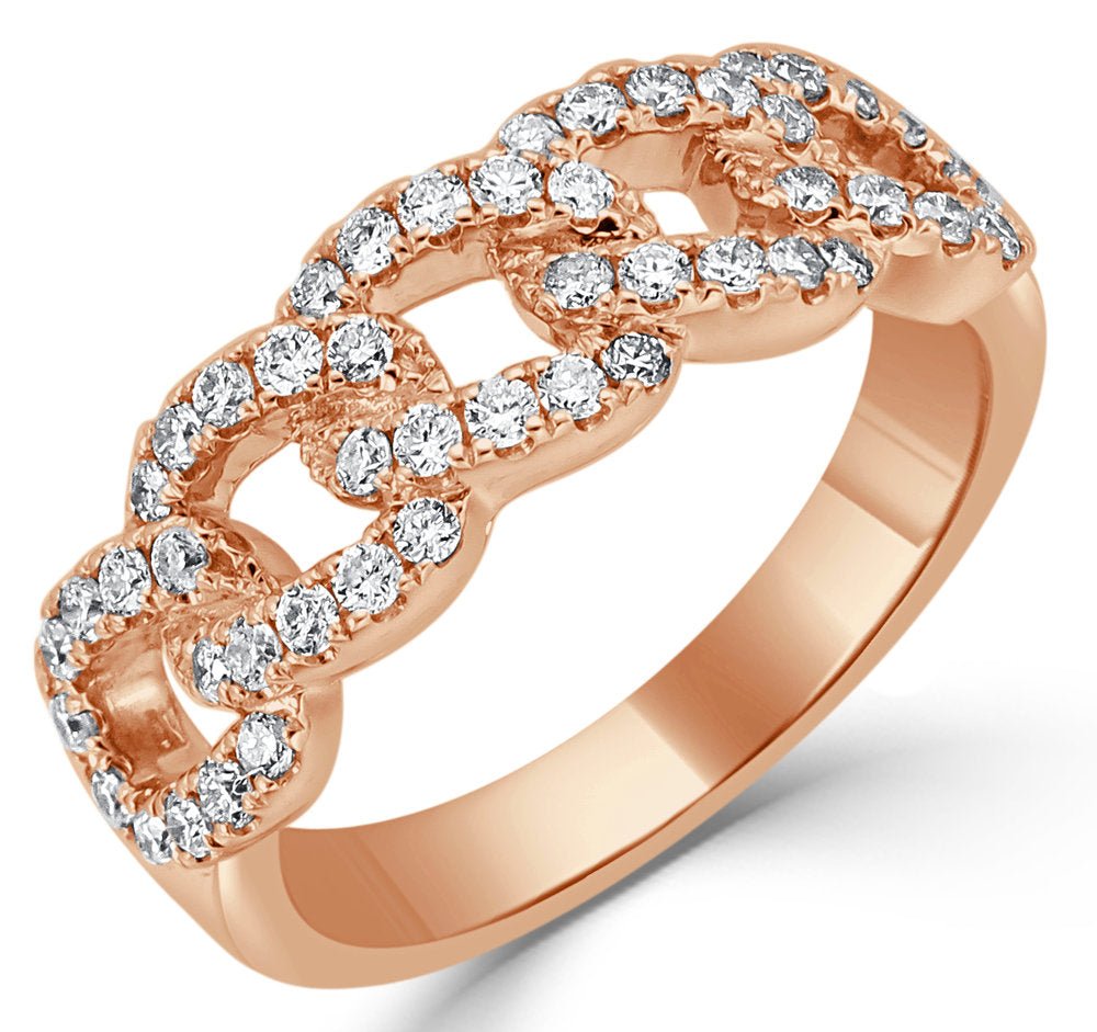Diamond Link Ring