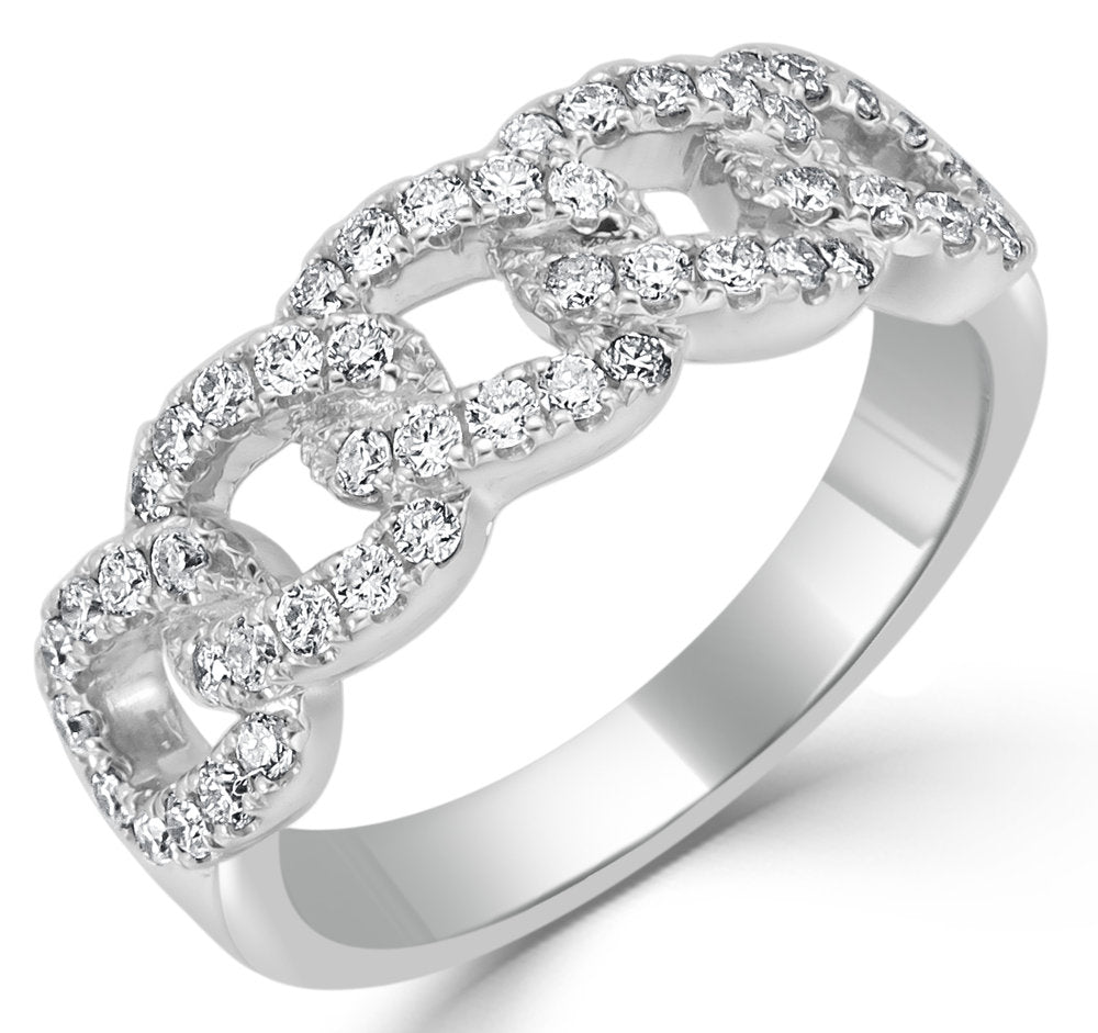 Diamond Link Ring