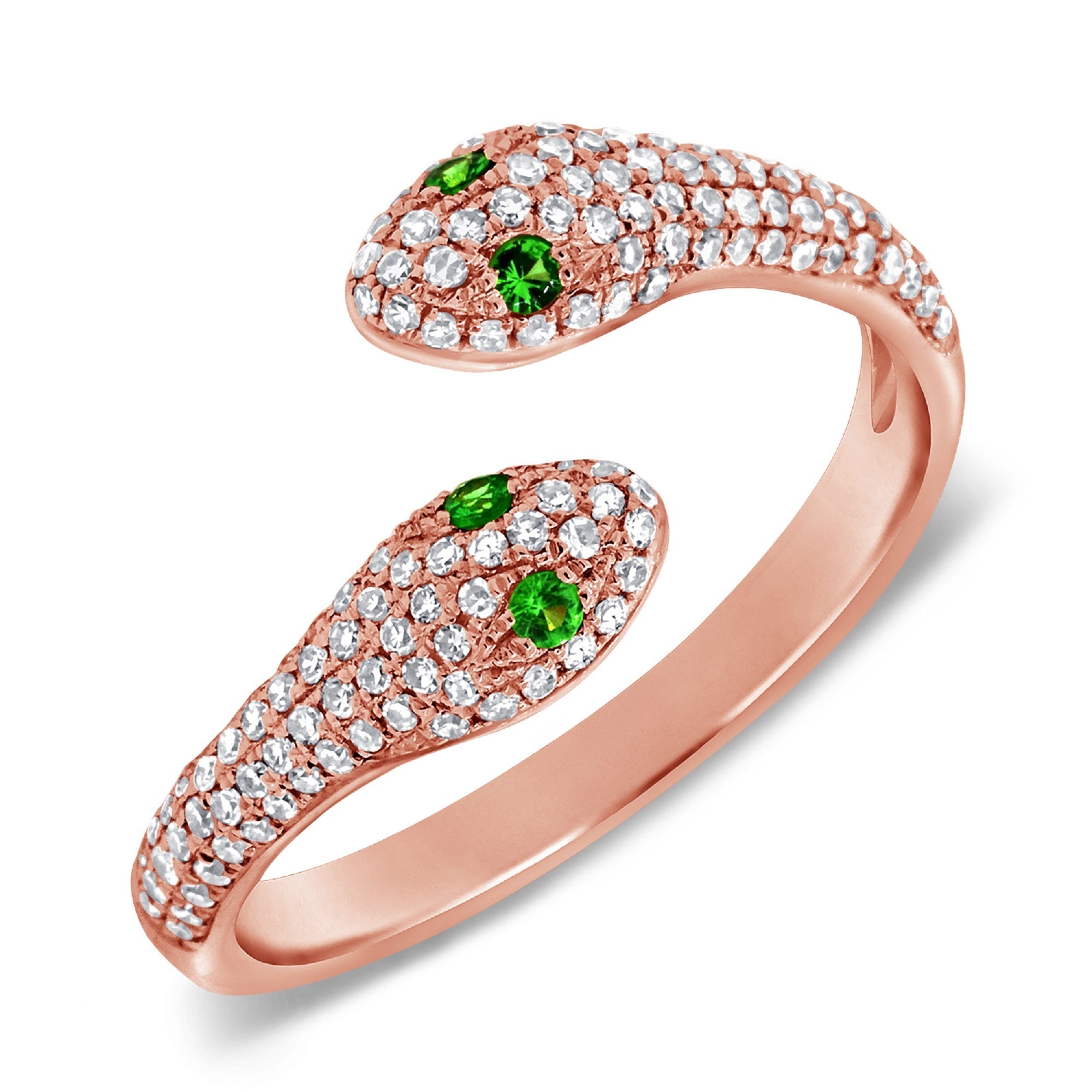 Diamond Snake Ring