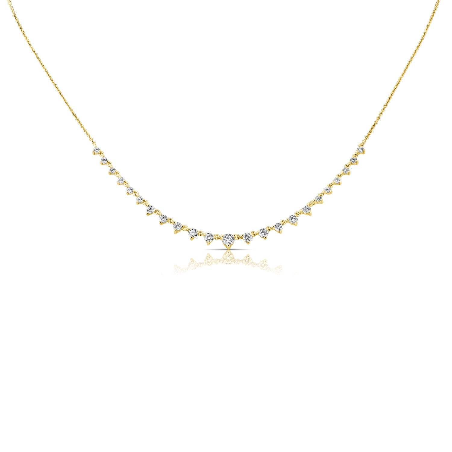Diamond Station Necklace