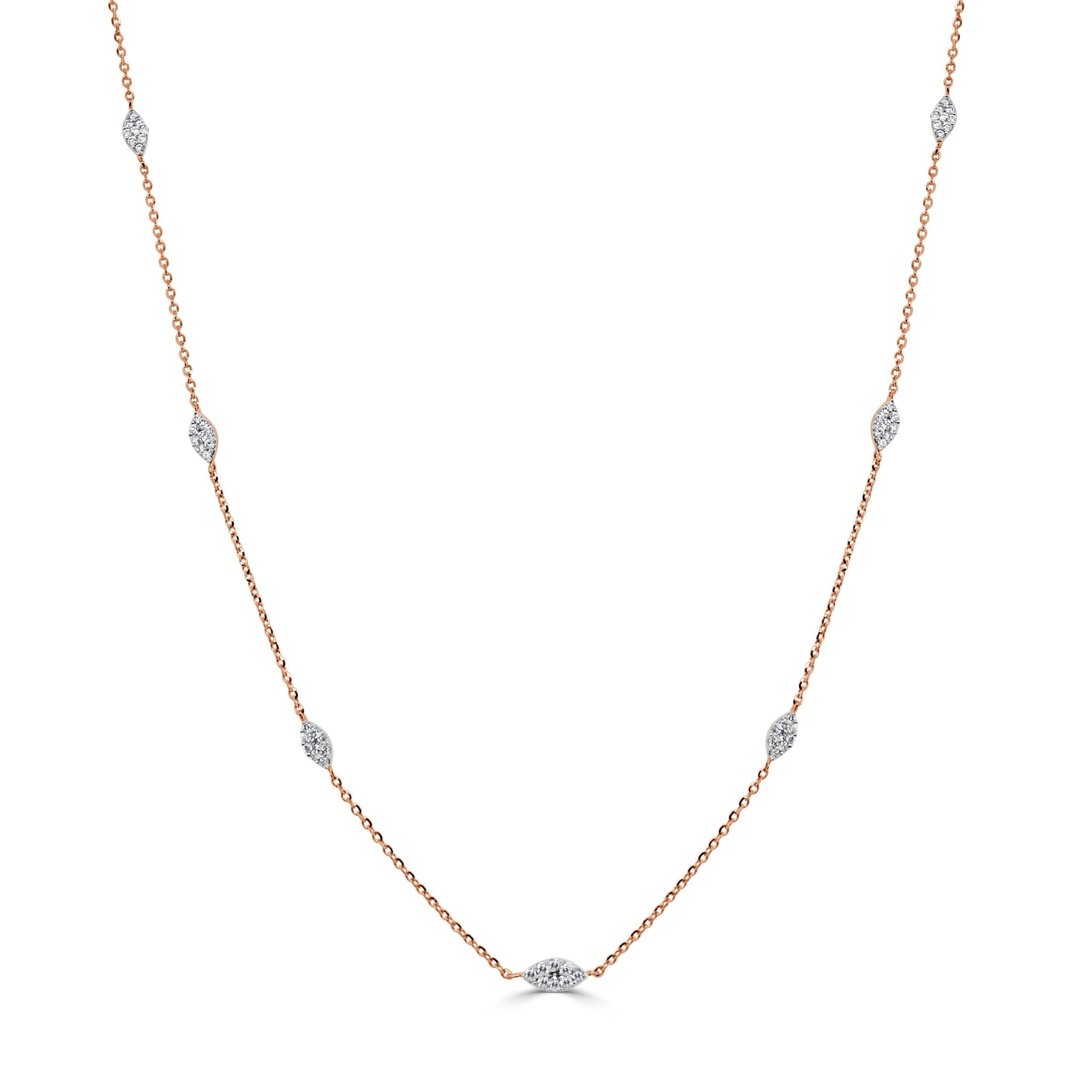 Diamond Station Necklace