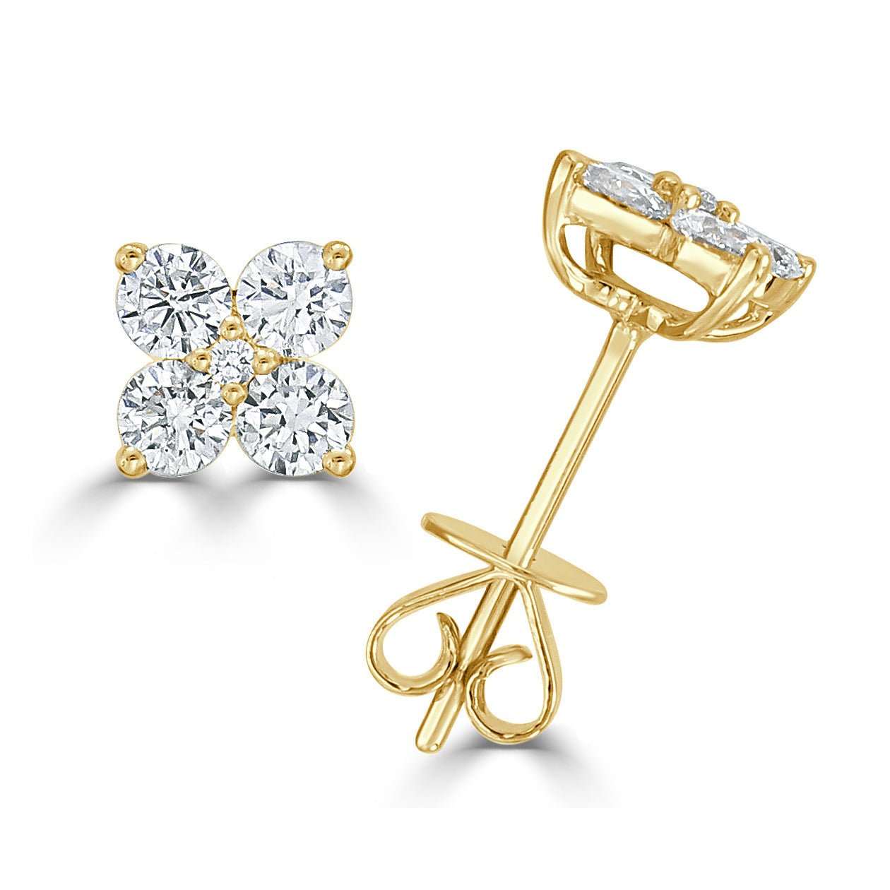 Diamond Stud Earrings