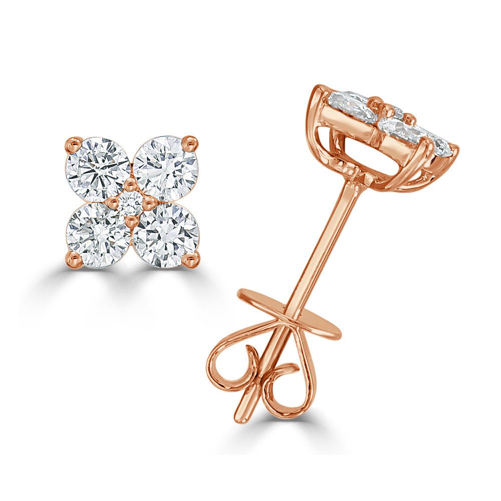Diamond Stud Earrings