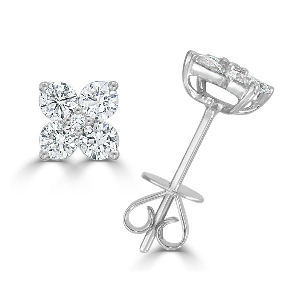 Diamond Stud Earrings