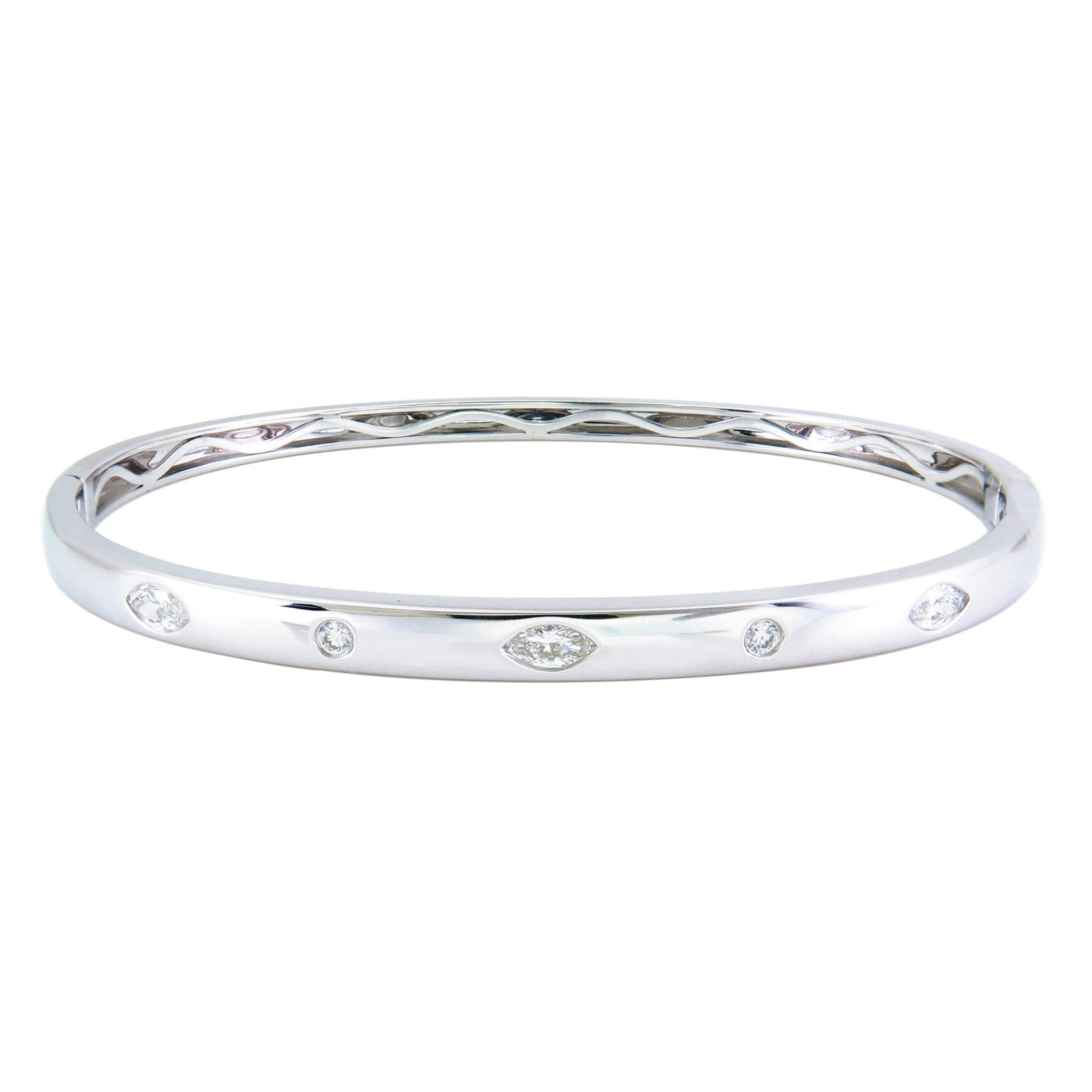 Fancy - Shape Diamond Bangle
