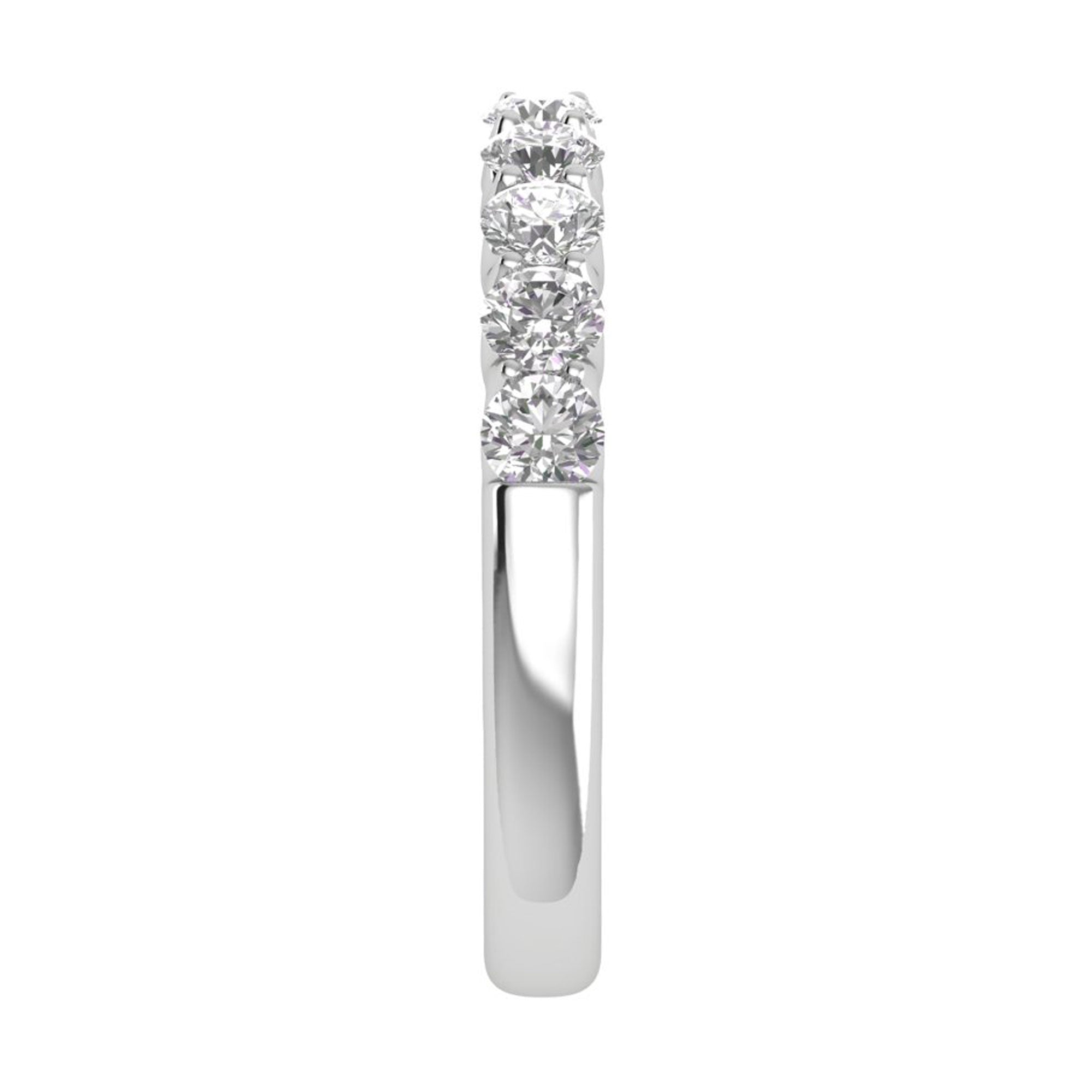 Flawless U - Prong Wedding Band