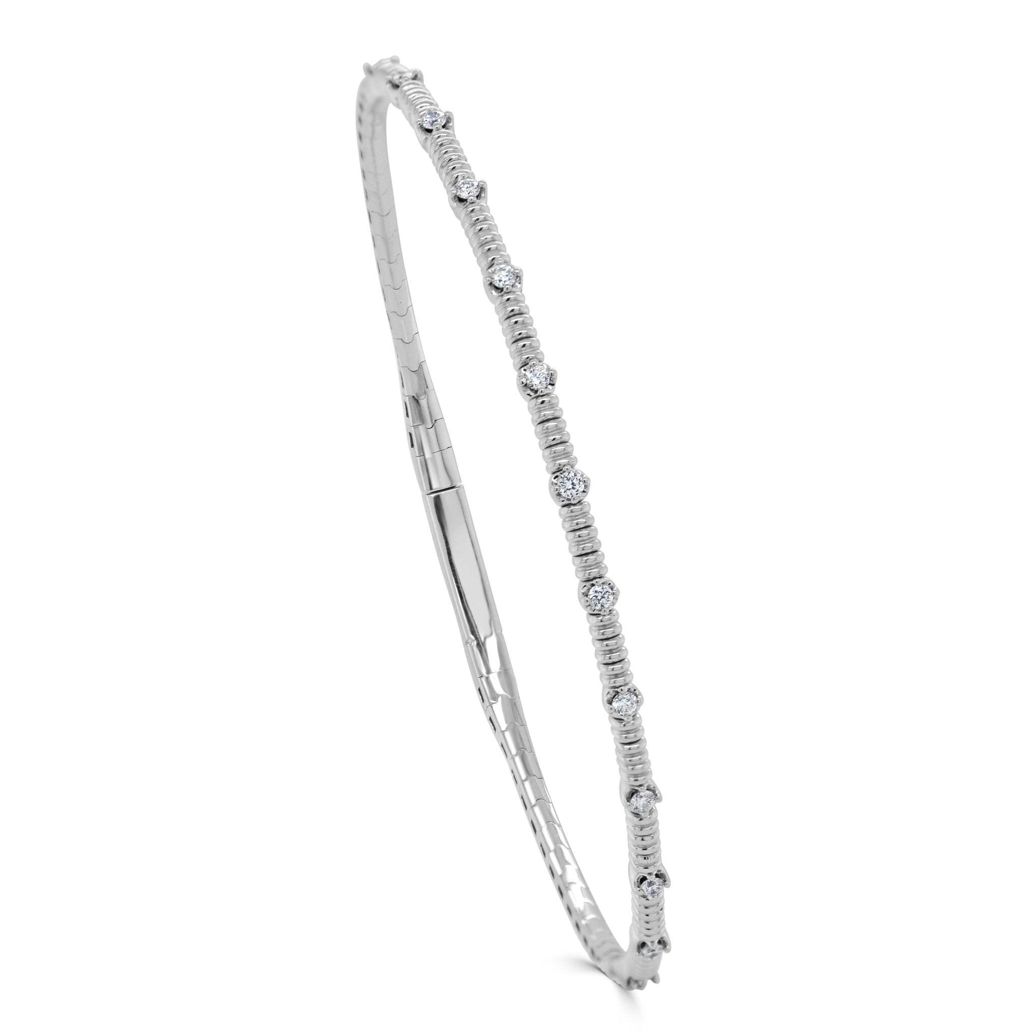 Flexible Diamond Bangle
