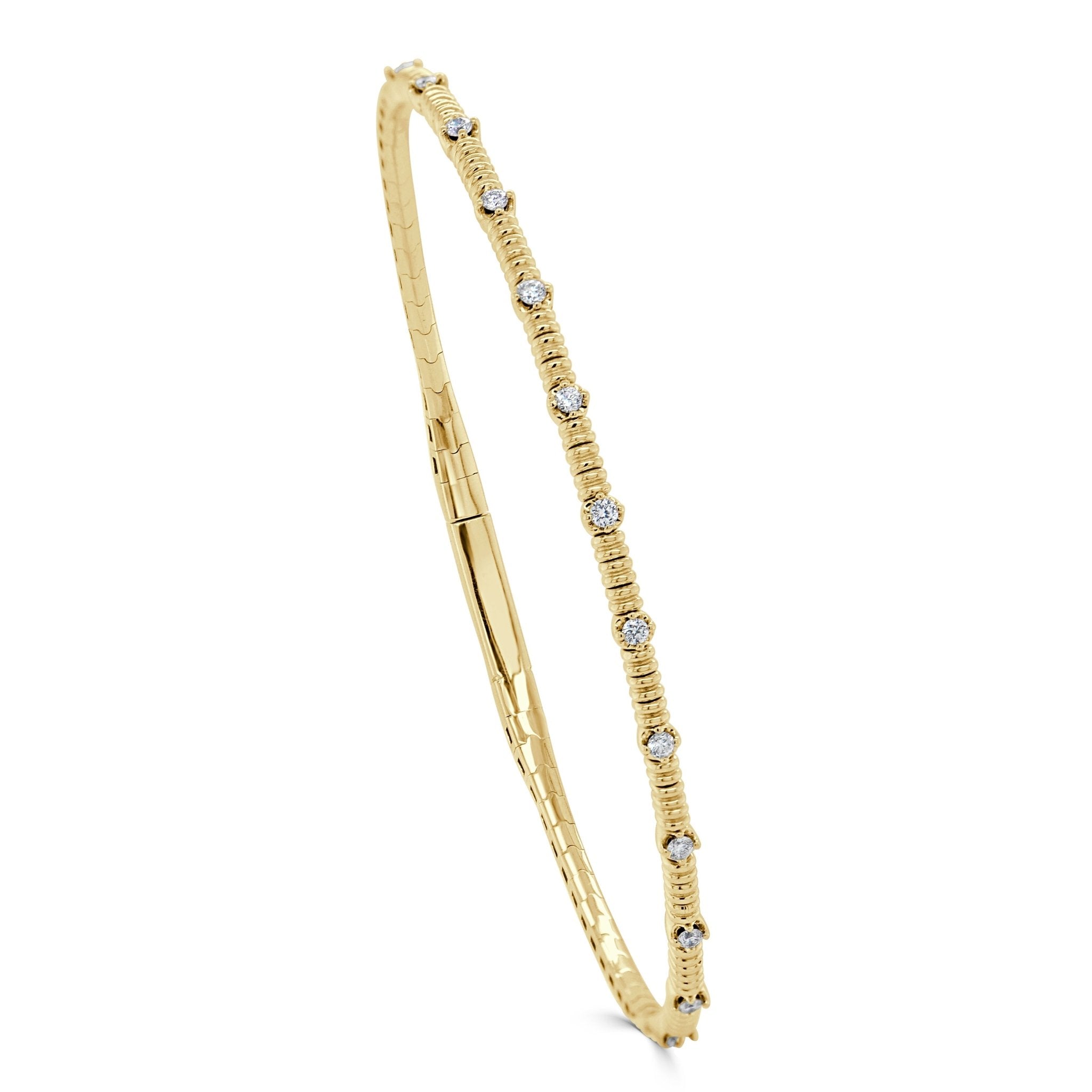 Flexible Diamond Bangle