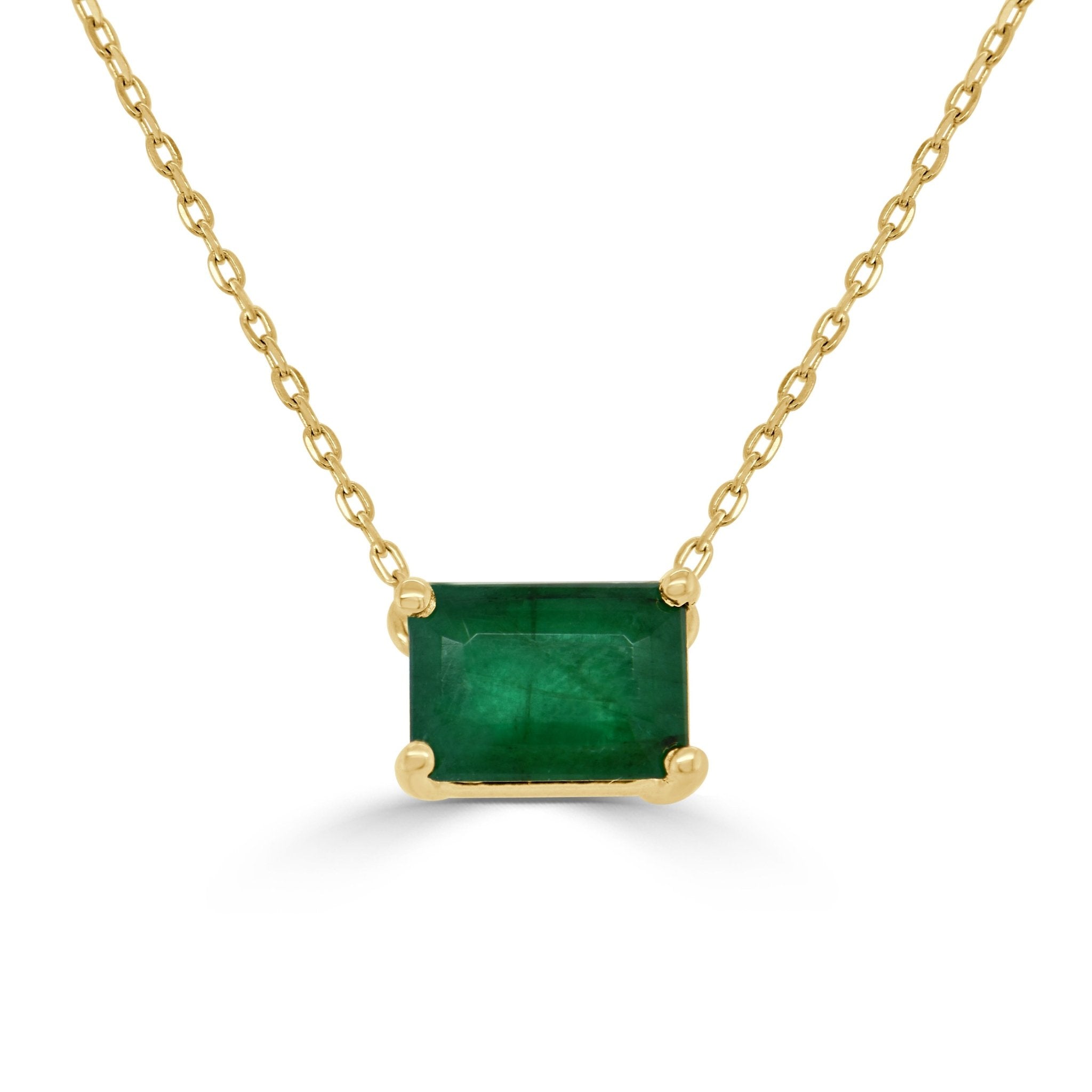 Green Emerald Necklace