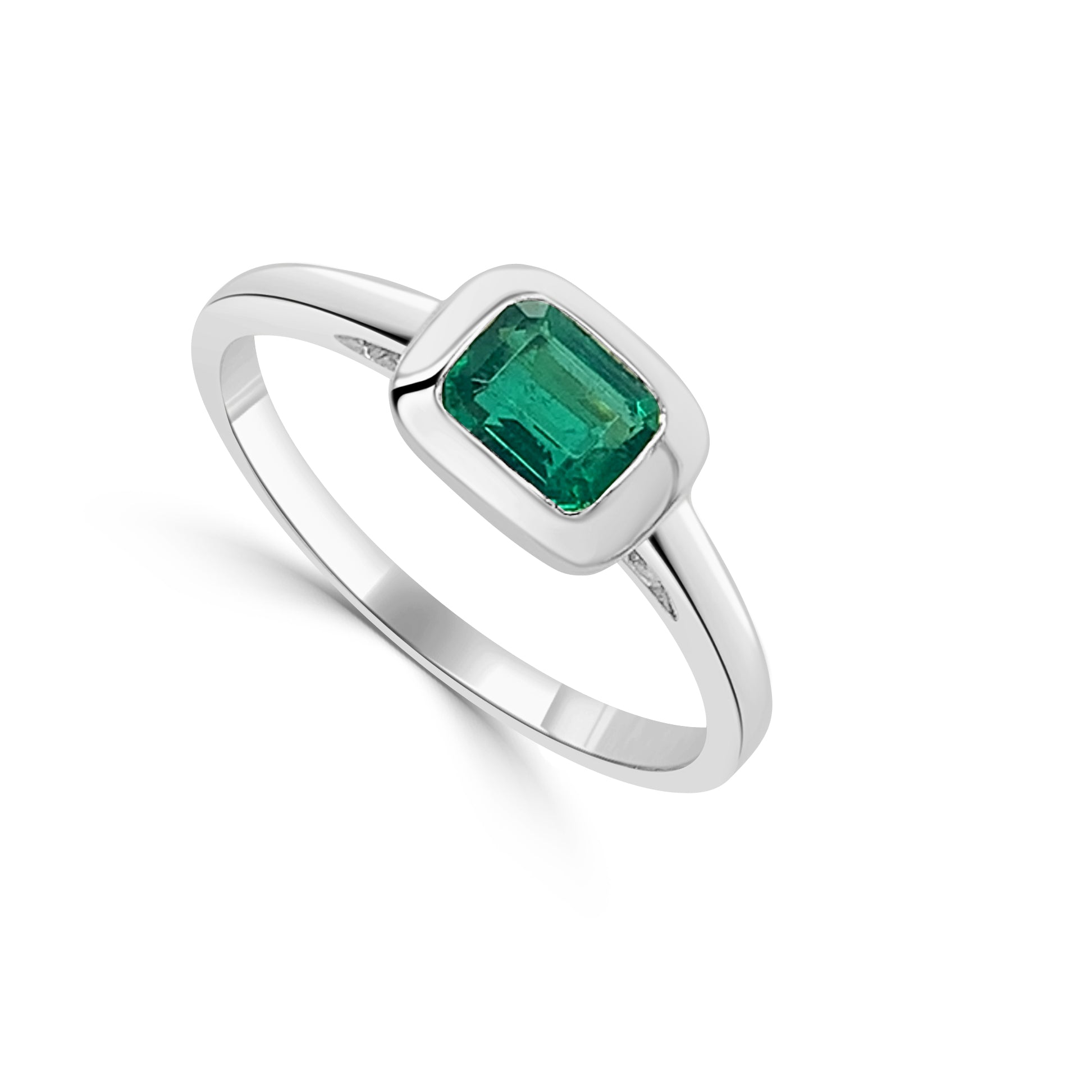 Green Emerald Ring