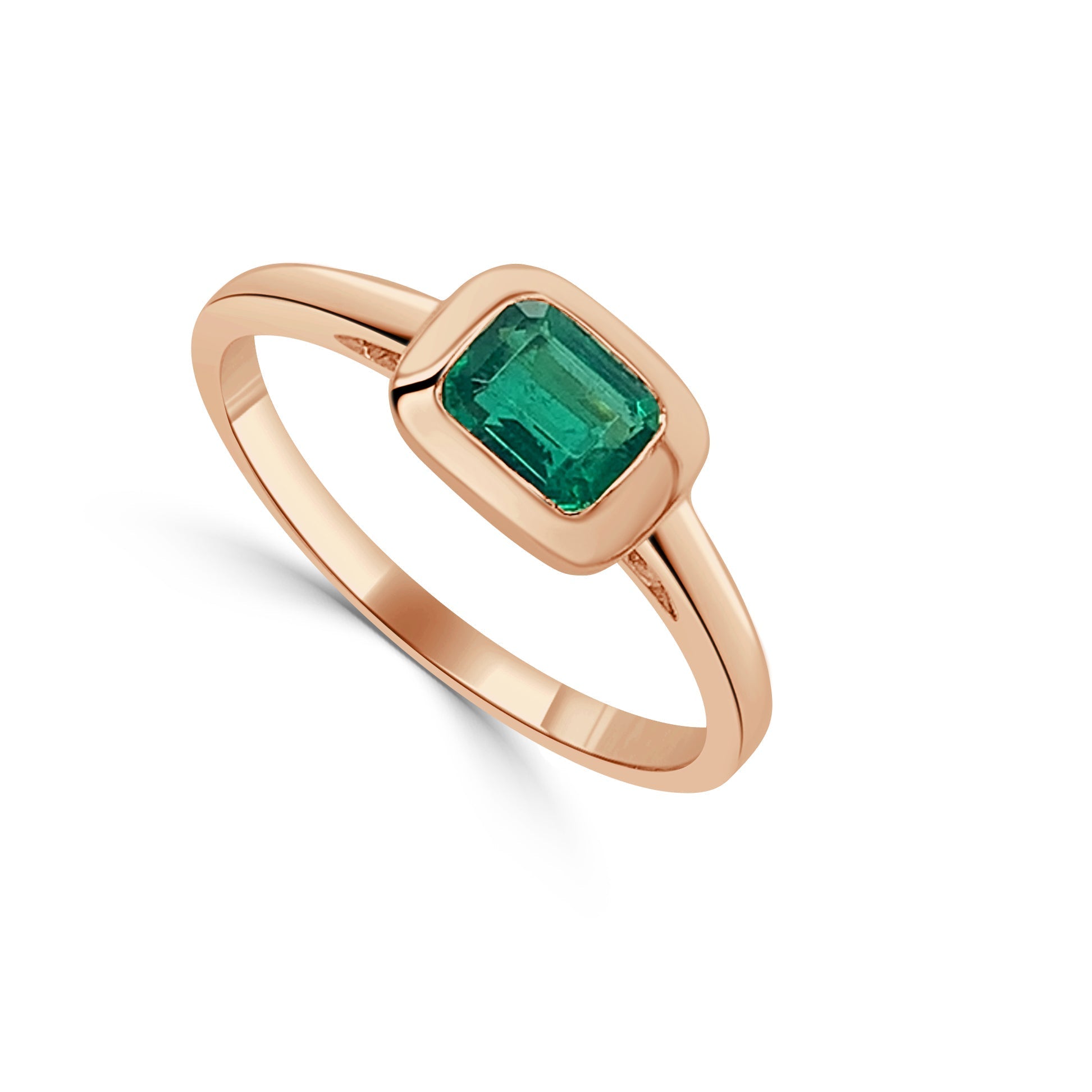 Green Emerald Ring