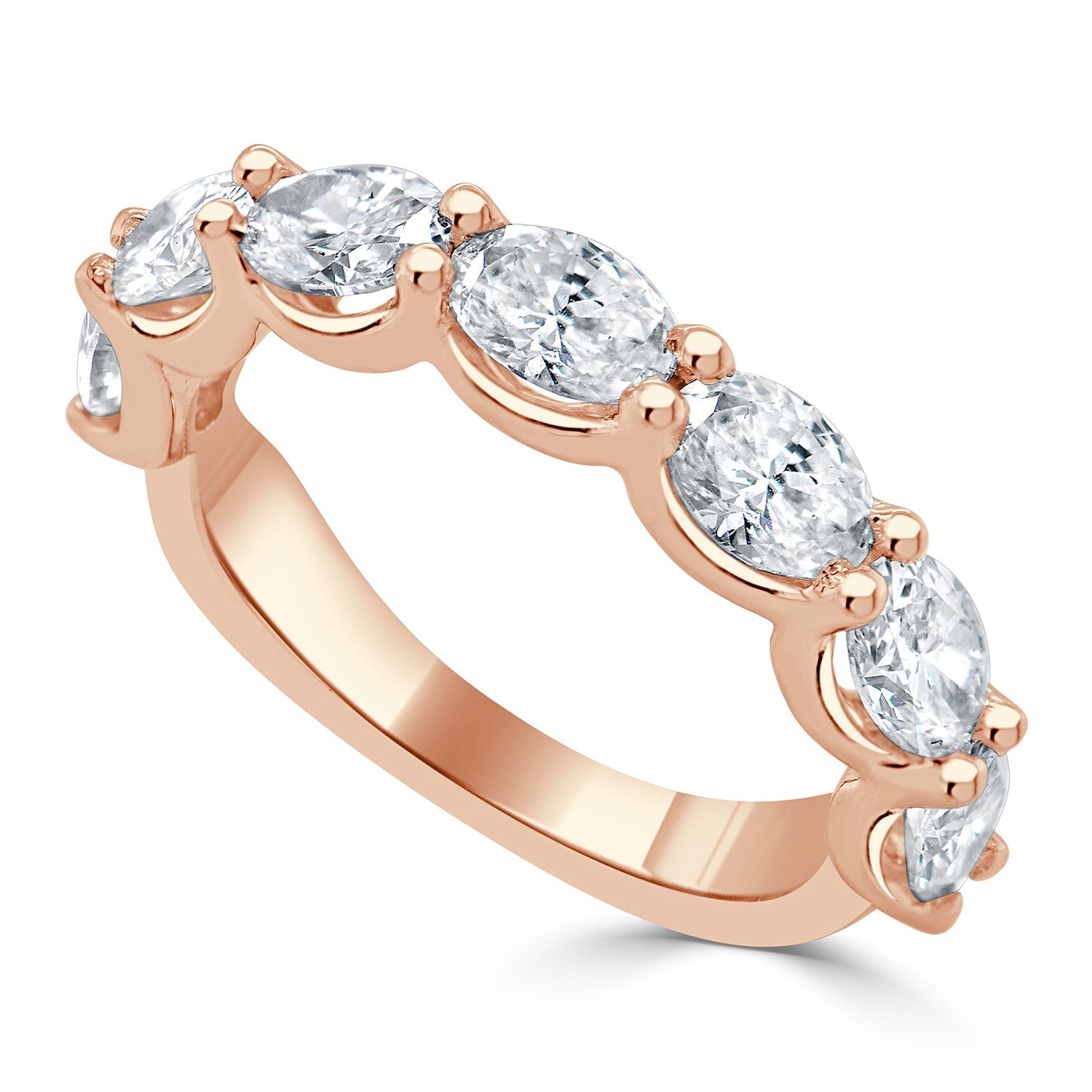 Oval Diamond Band
