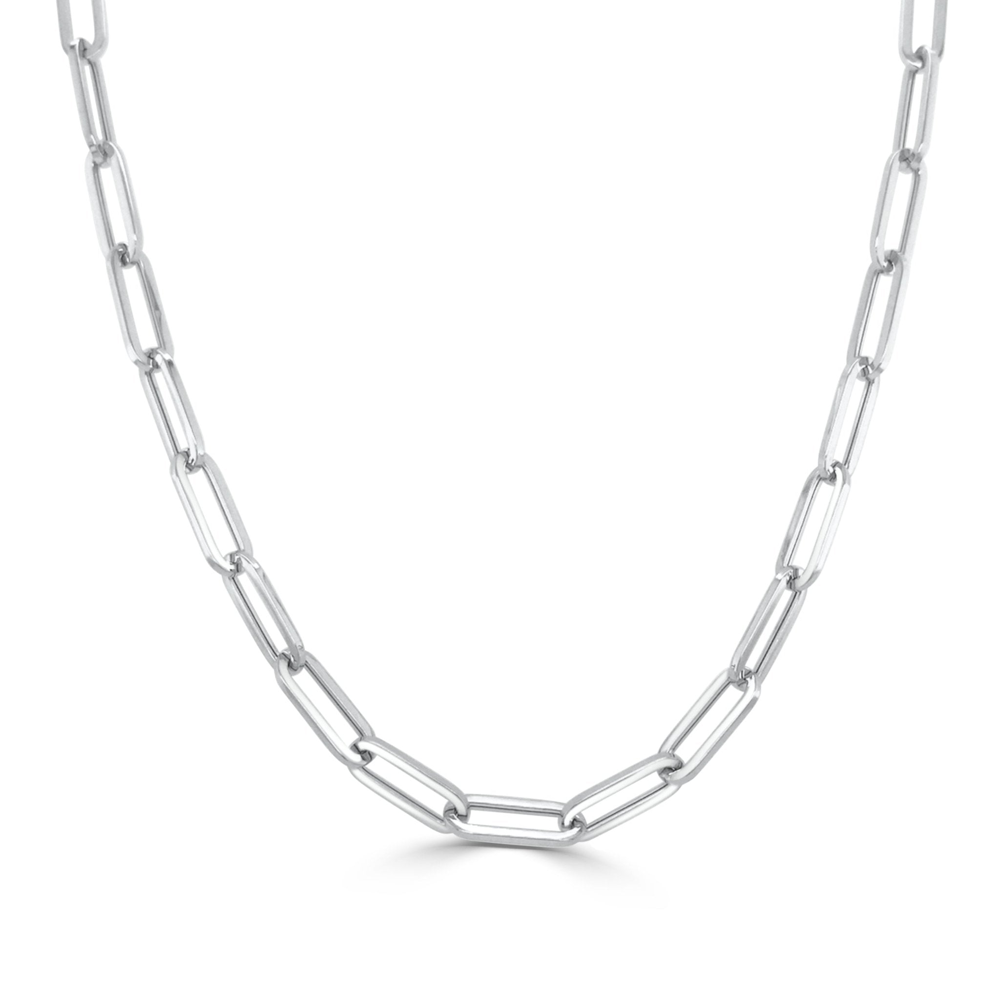 Paperclip Link Chain Necklace