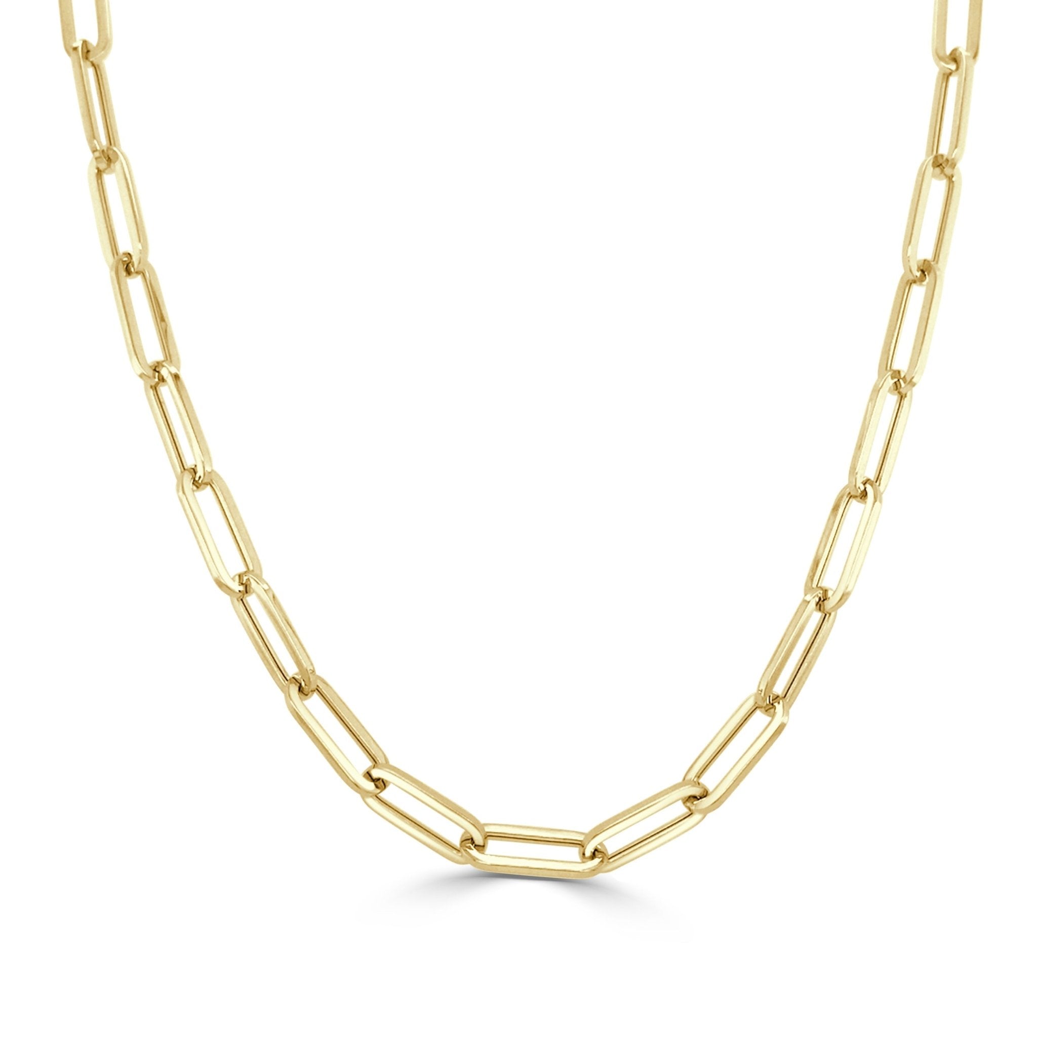 Paperclip Link Chain Necklace