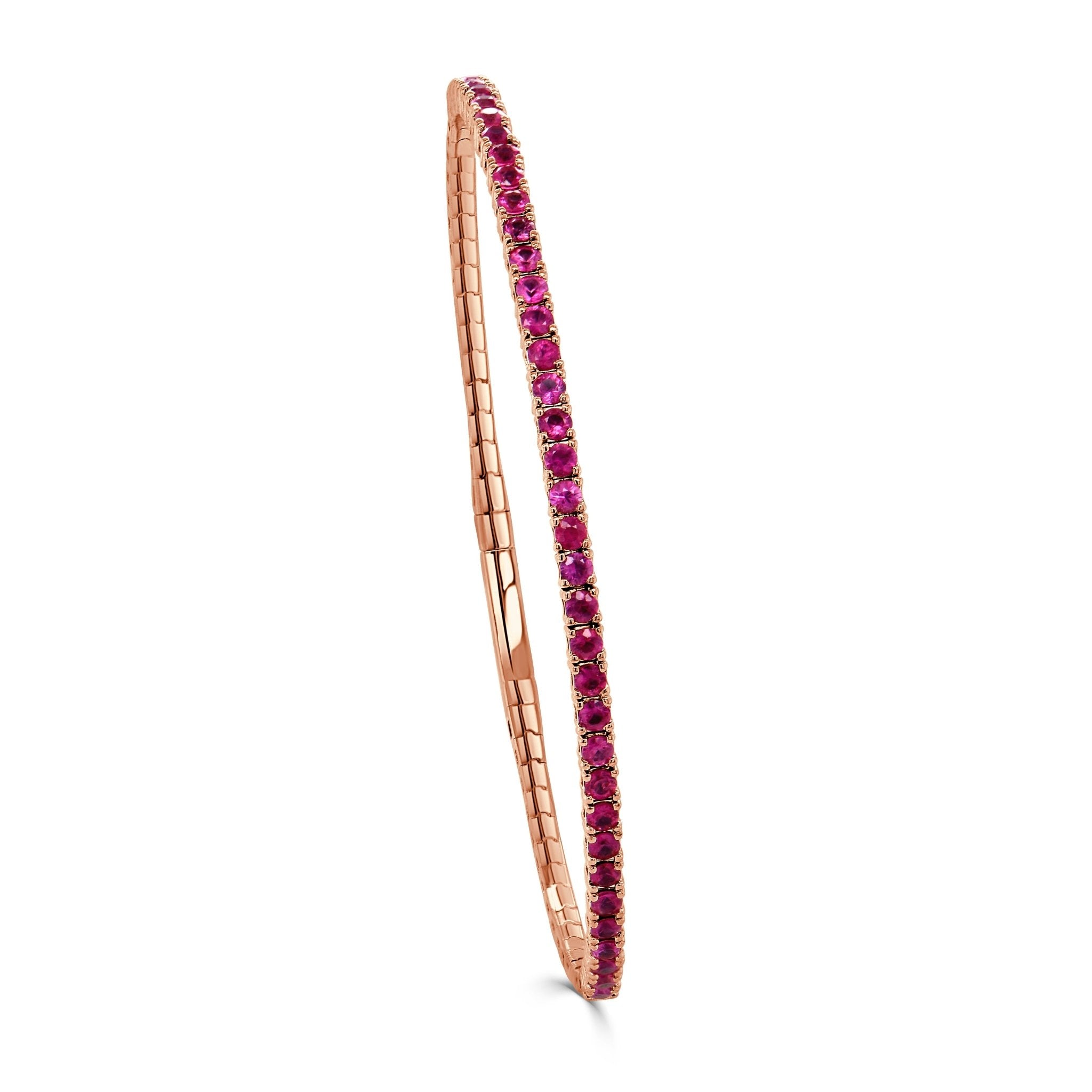 Ruby Flexible Bangle