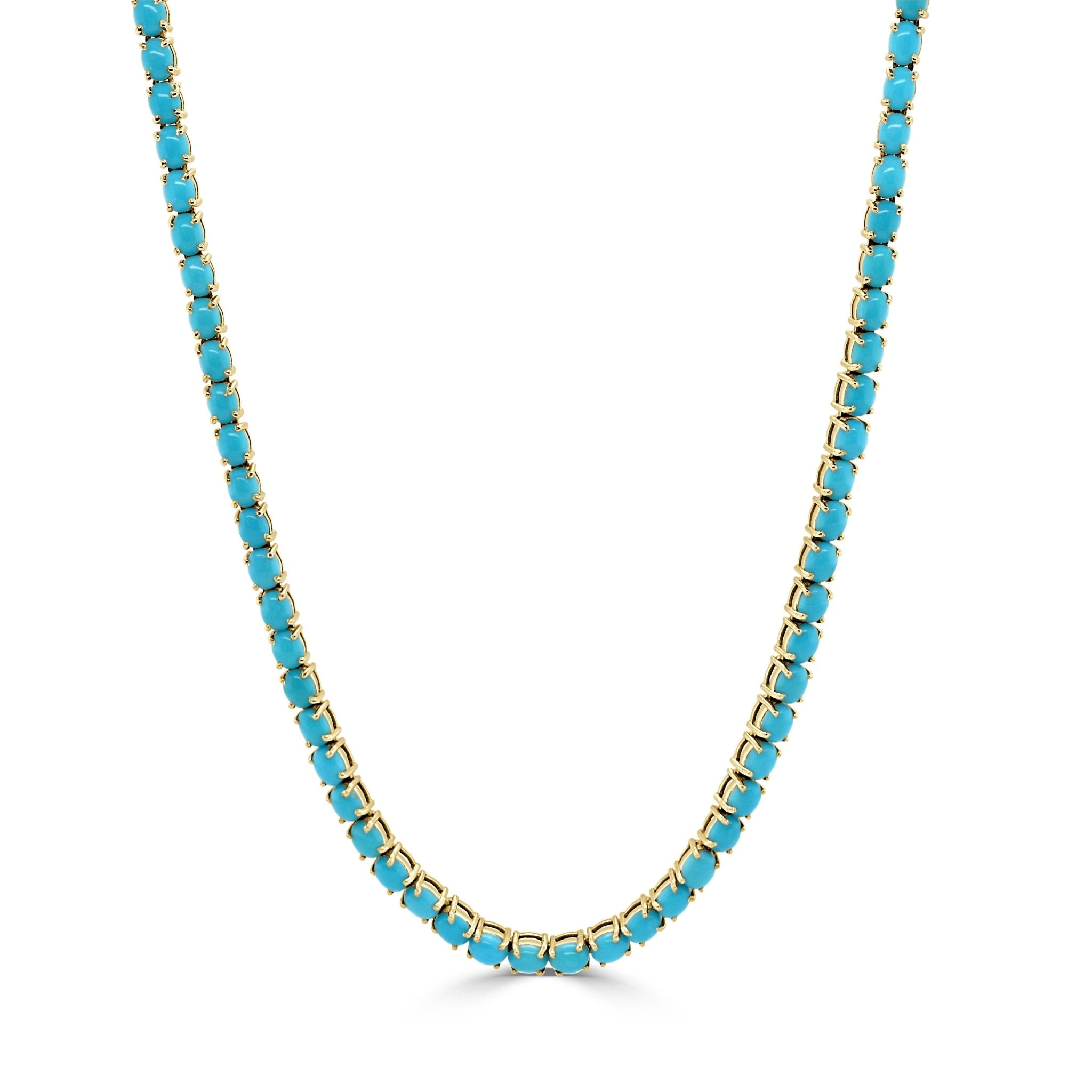 Turqouise Tennis Necklace
